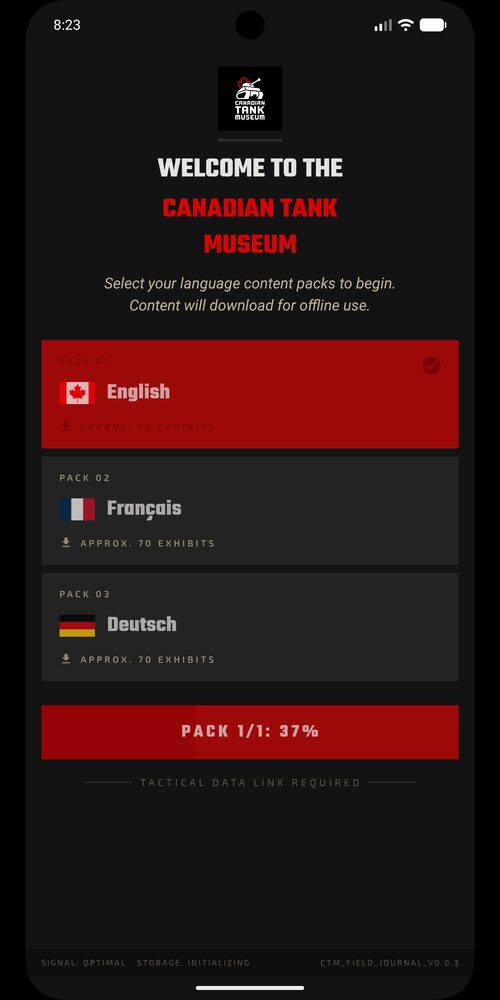 Canadian Tank Museum app